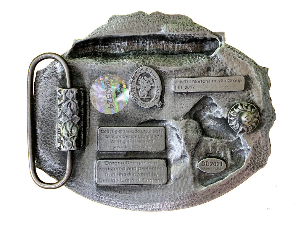 100 Years Of Harley Davidson Belt Buckle